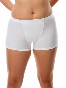 Hernia Support Vulvar Varicosity and Prolapse Support Boy-Leg Brief with Groin Compression Bands